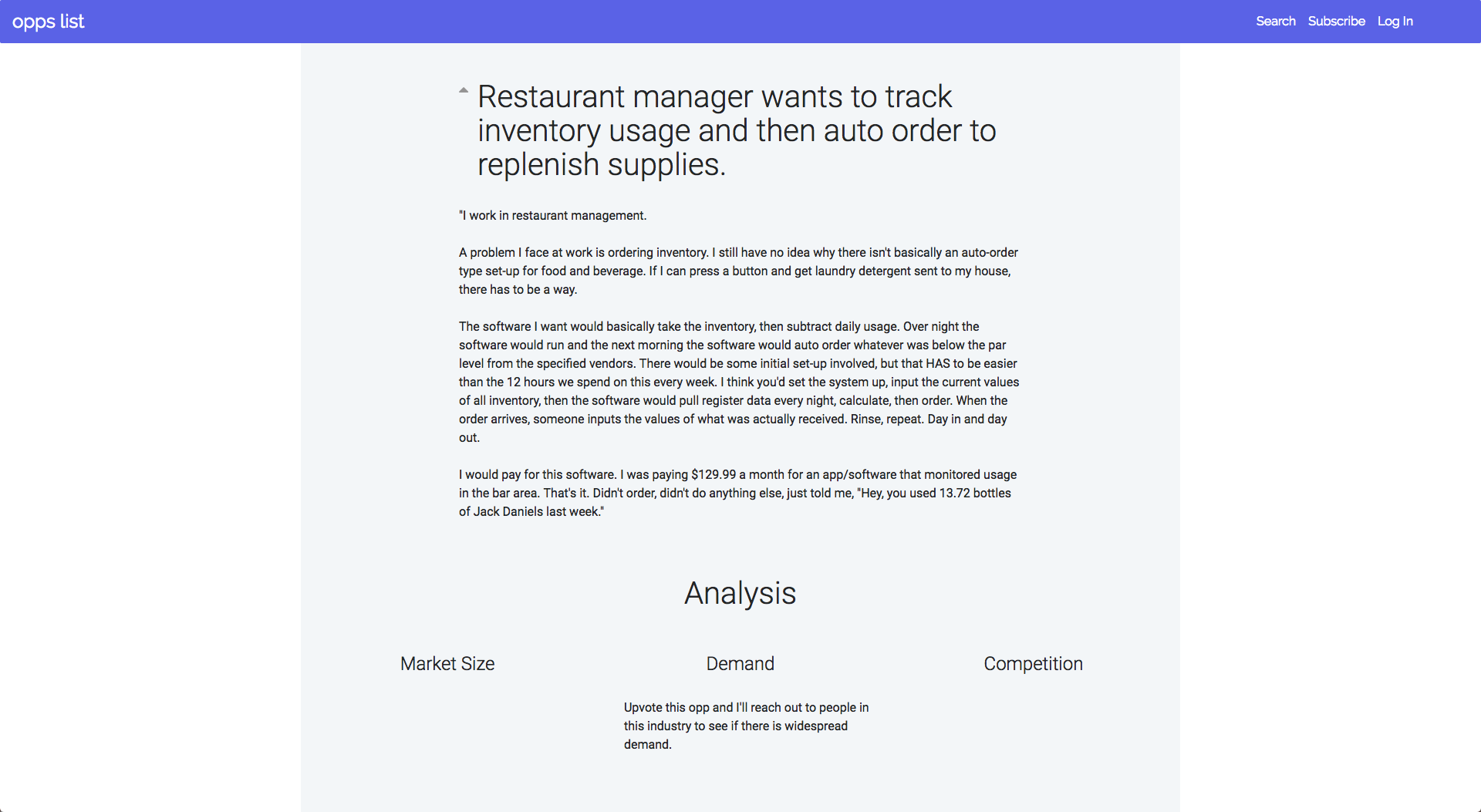 Featured image of post 找创业点子2：看现有的需求