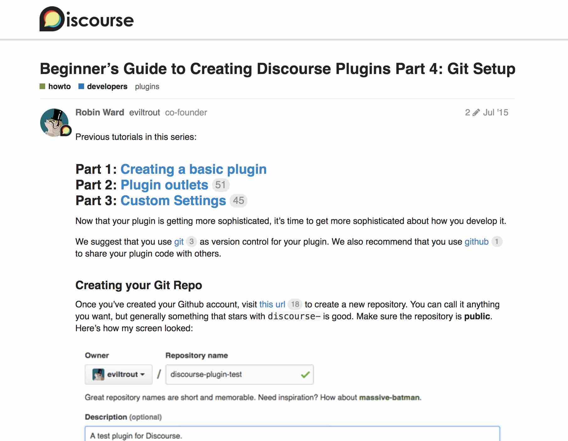 Featured image of post Discourse 插件开发  part4