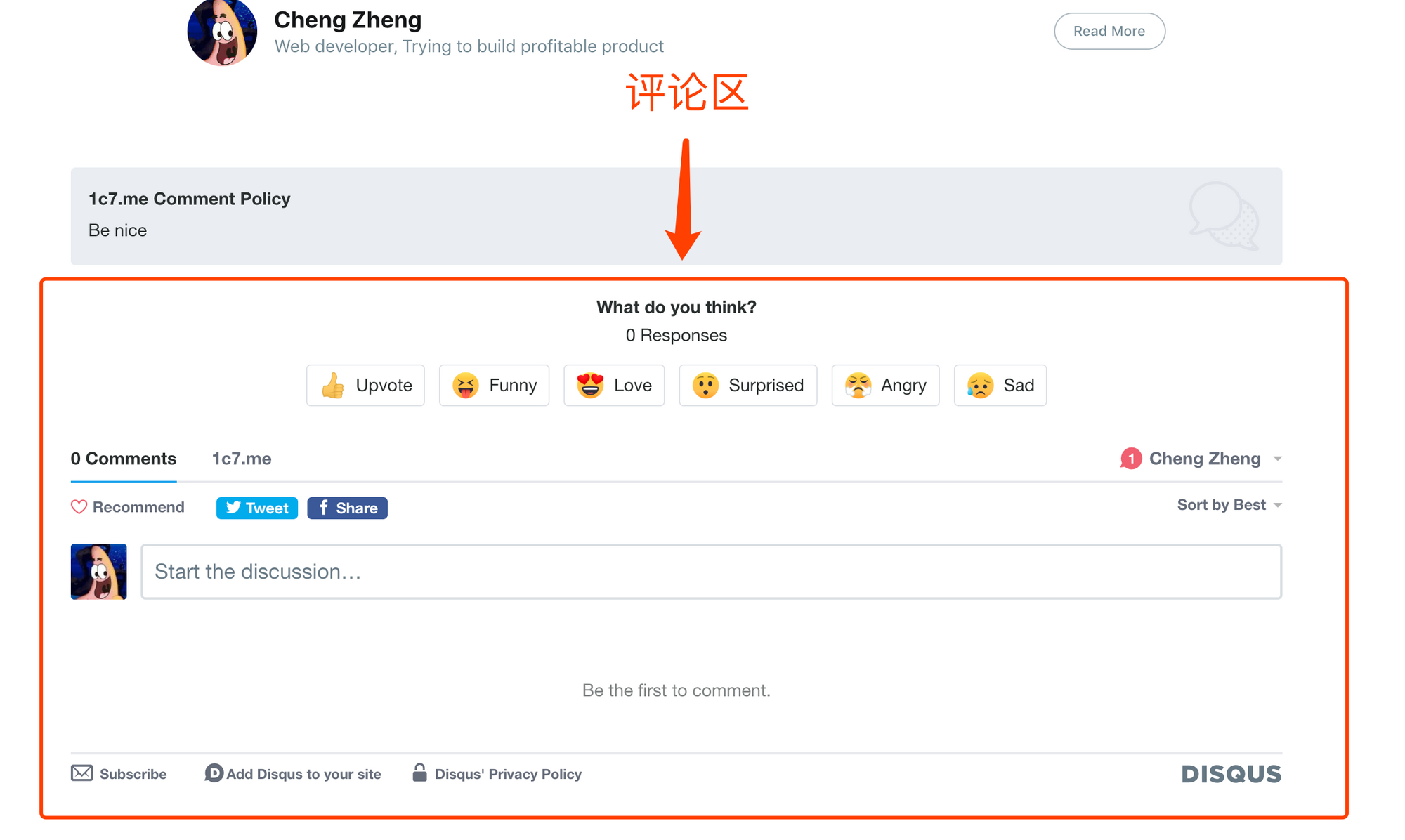 Featured image of post 2019-1-13 Ghost + Disqus 开启评论功能