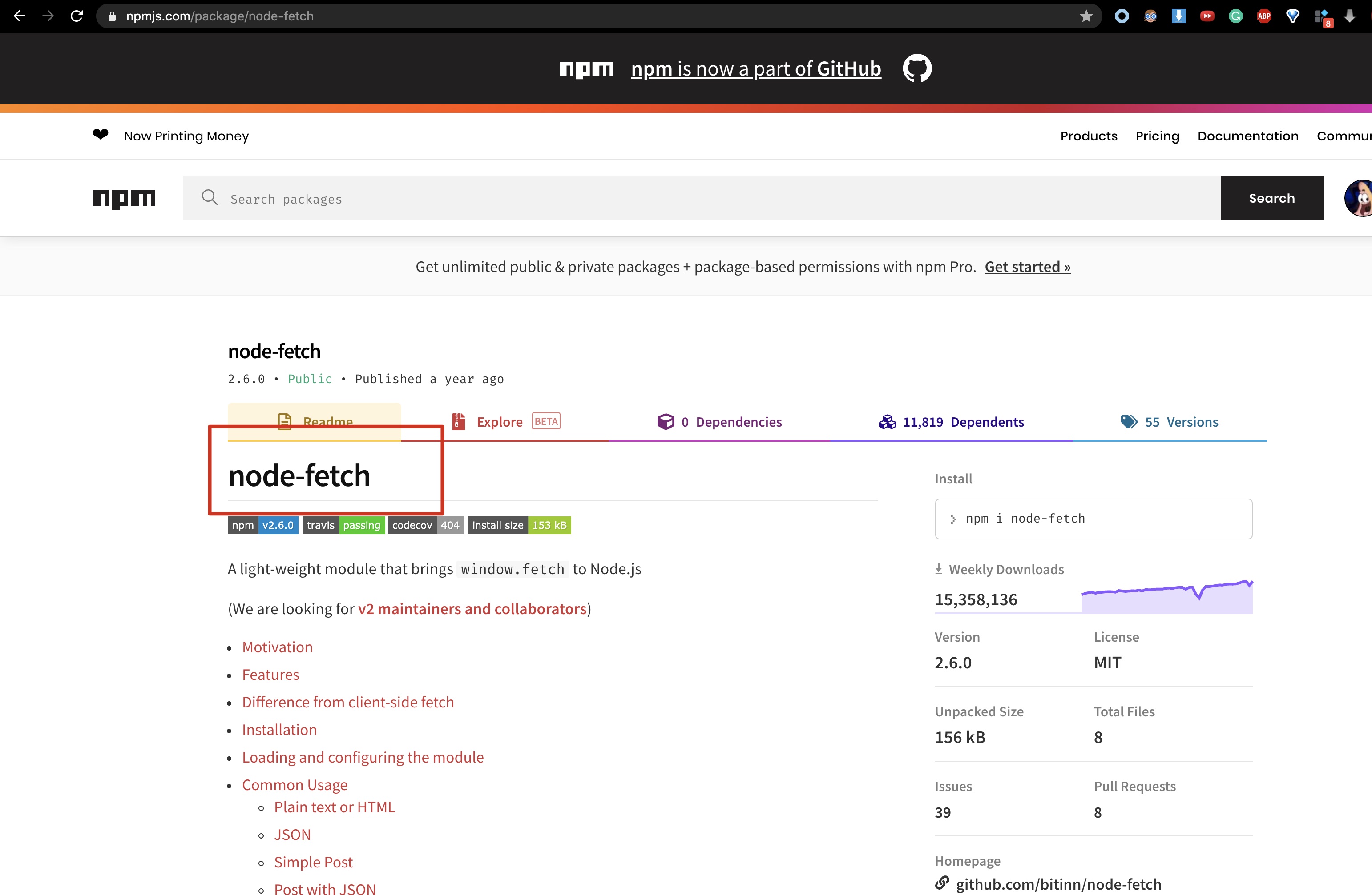 Featured image of post [解决方案] `node-fetch` 报错 `Expected signal to be an instanceof AbortSignal`